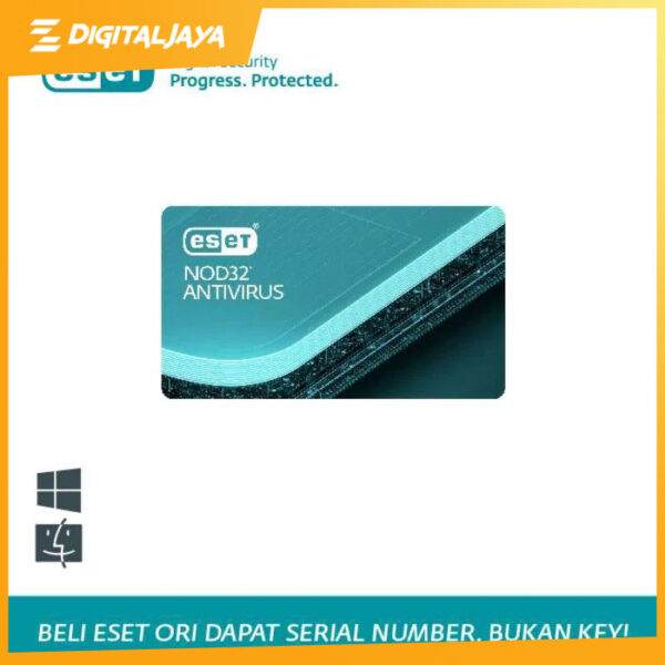 Antivirus Eset NOD32 - 1 Device 1 Tahun