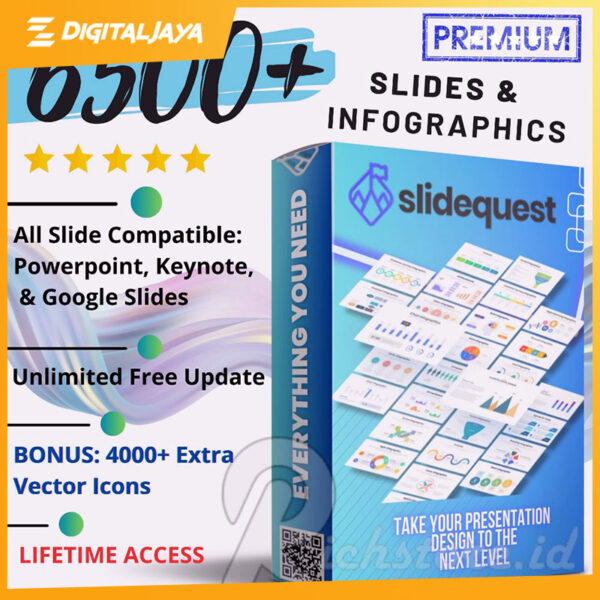 6500+ Slide & Infographic Premium Lifetime Template PowerPoint