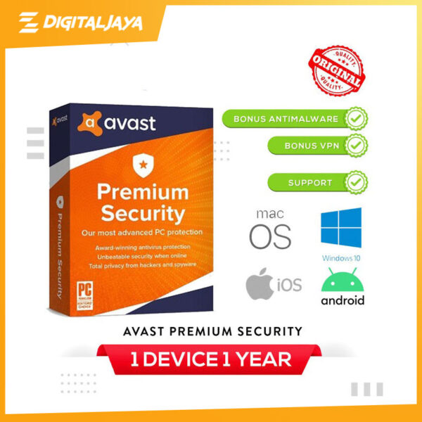 Avast Premium Security 1 Device 1 Year