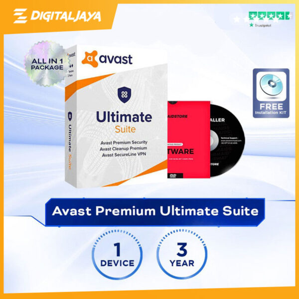 Antivirus Avast Premium Security Ultimate Suite 1 Device 3 Year