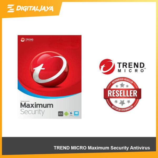 Trend Micro Maximum Security 11 - 1 Device - 3 Tahun