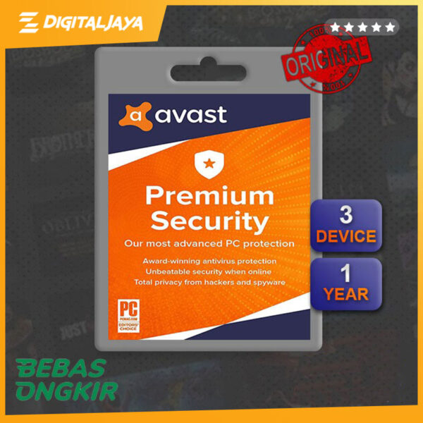 Antivirus Avast Premium Security Ultimate Suite 3 Device 1 Year