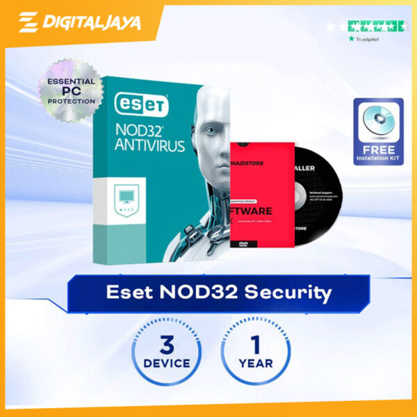 Antivirus Eset NOD32 - 3 Device 1 Tahun