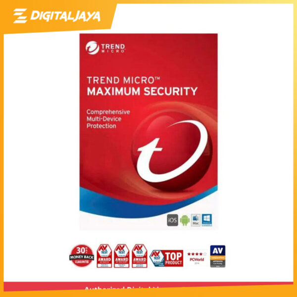 Trend Micro Maximum Security 11 - 5 Device - 1 Tahun