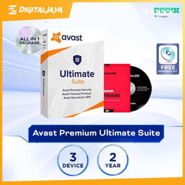 Antivirus Avast Premium Security Ultimate Suite 3 Device 2 Year