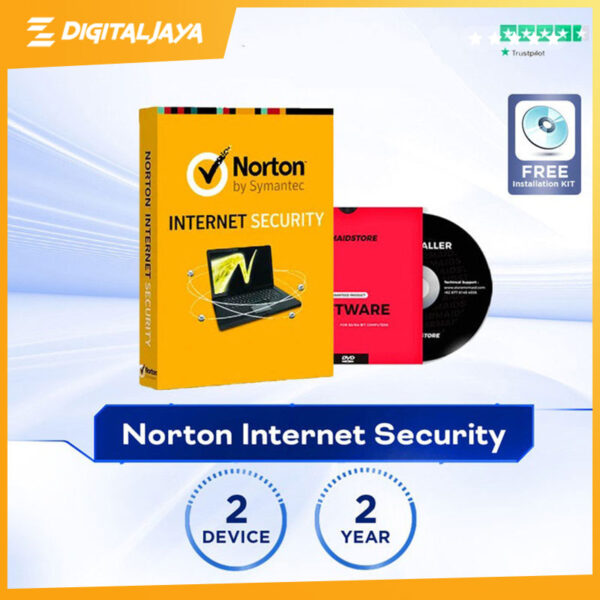 Norton Internet Security 2 PC 2 Tahun